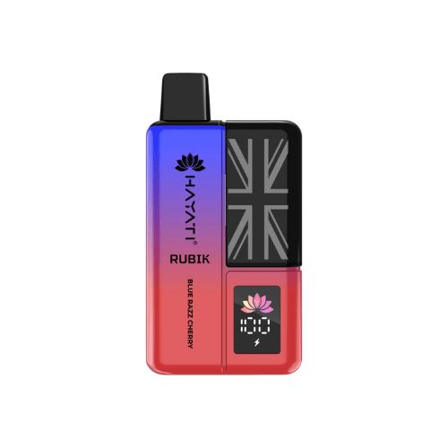 Hayati Rubik 7000 Puffs Disposable Vape Device - Pack Of 5 - Eliquid Base - Blue Razz Cherry